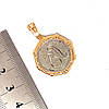 Підвіска Xuping знак Зодіаку "Водолій" з медичного золота, позолота 18K+родій, 42474 (1), фото 2