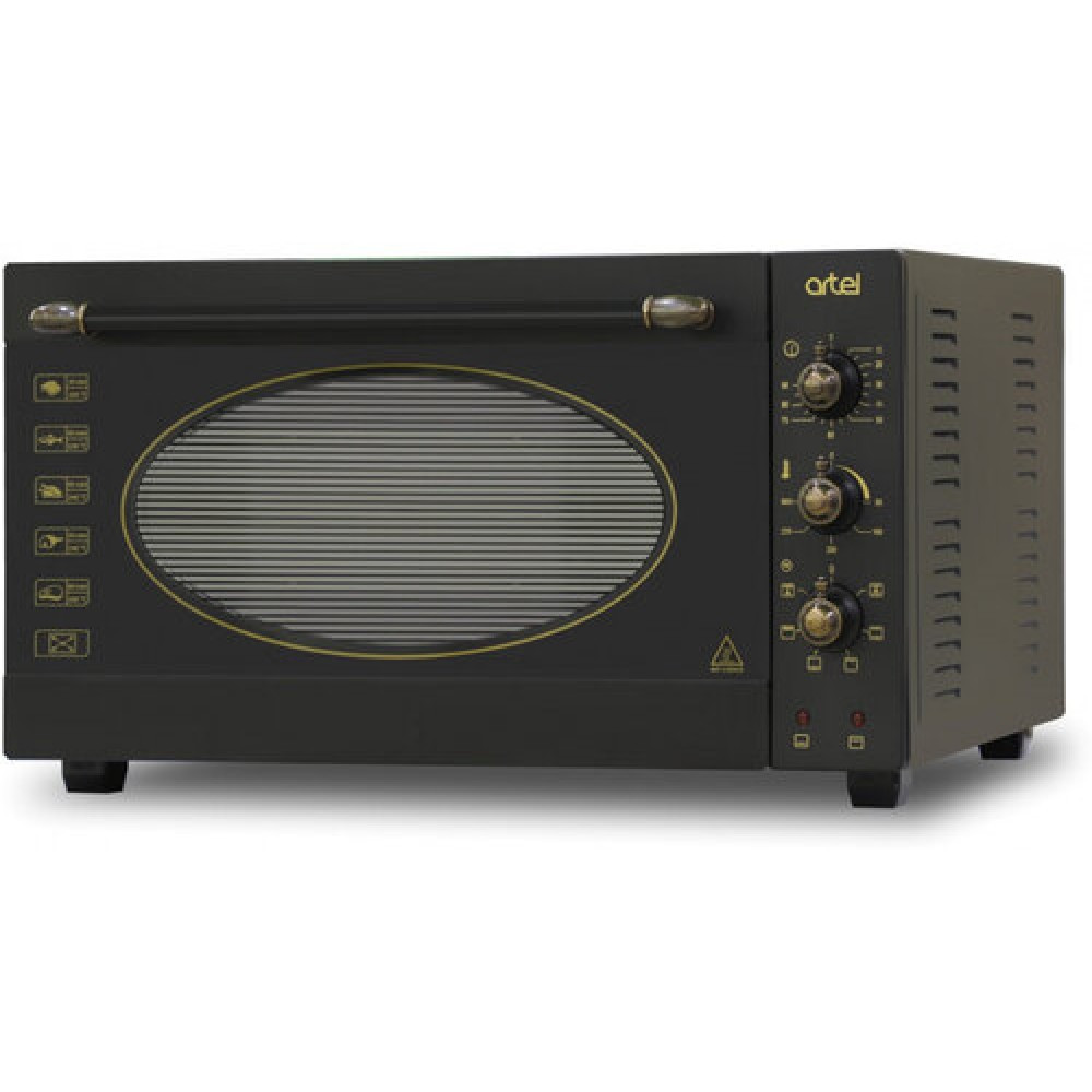 Електродуховка ARTEL MD-4218L Retro Black (конвек., рожен, підсв), фото 1