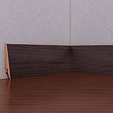 Плінтус МДФ Венге, розміри 2070 x 82 x 21, фото 2