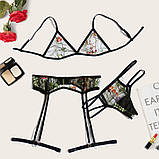 Мереживна білизна з вишивкою, фото 2