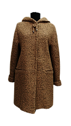 Пальто жіноче утеплене Almatti модель O-248-16 бежеве