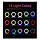 Кільцева світлодіодна RGB Led Лампа з 3 Тримачами для Телефону LZ18-450CW Remote BrownBox 45 см, фото 5