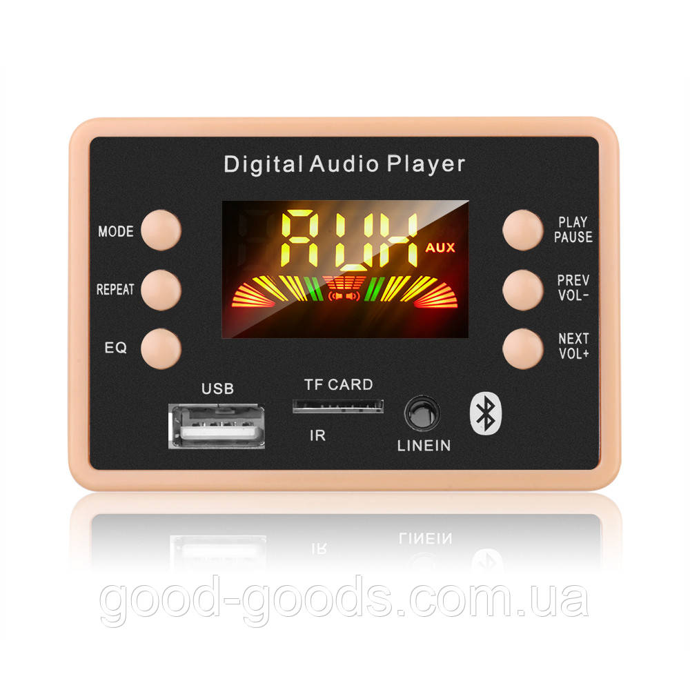 Плата-модуль MP3 декодера Вбудований плеєр USB/SD/FM/Bluetooth, модуль із пультом