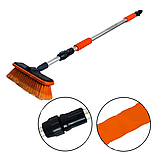 Щітка для миття з телескопічною ручкою 98 - 168 см Elegant EL 100 132 TPR, фото 2