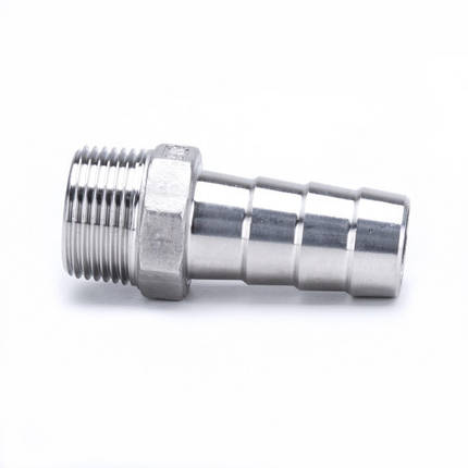 Штуцер шланговий неіржавкий DN20*20 AISI304, фото 1