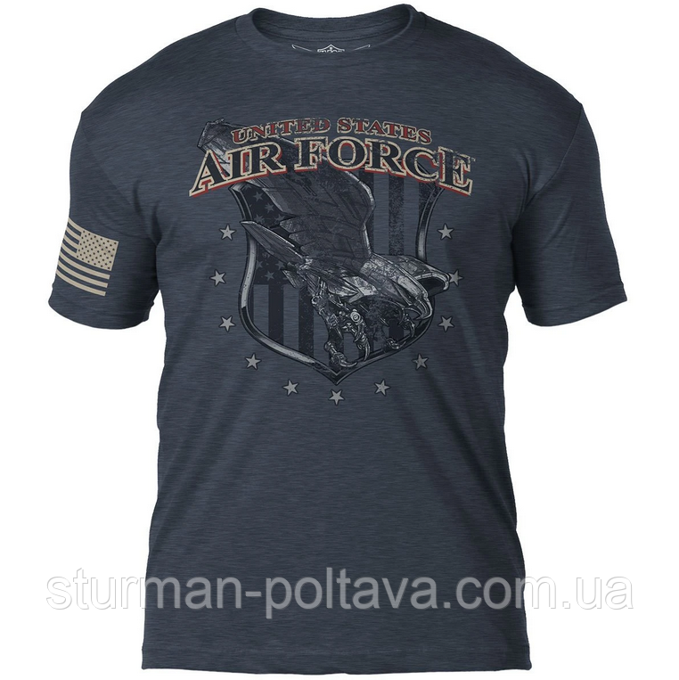 Футболка чоловіча патріотична вінтаж U. S. Air Force Air Superiority 7.62 Design Battlespace men's T-Shirt