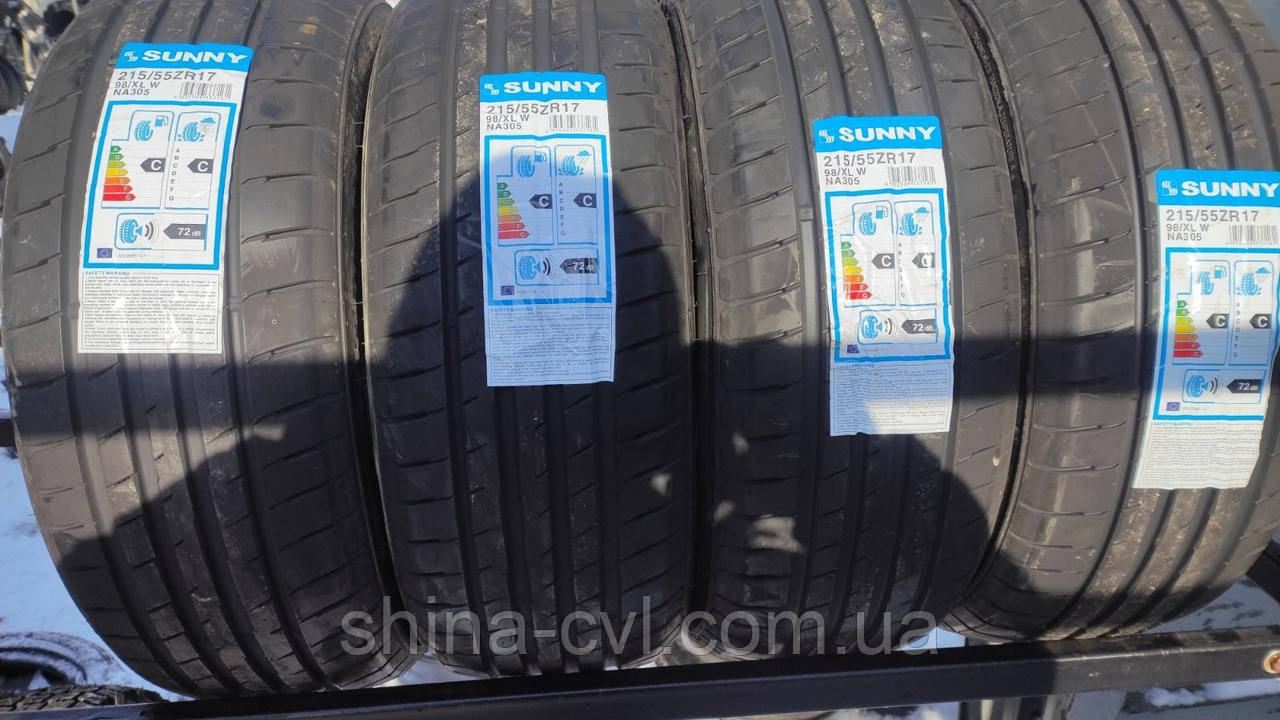 Літні шини 215/55 ZR17 98W XL SUNNY NA305 SPORT MACRO