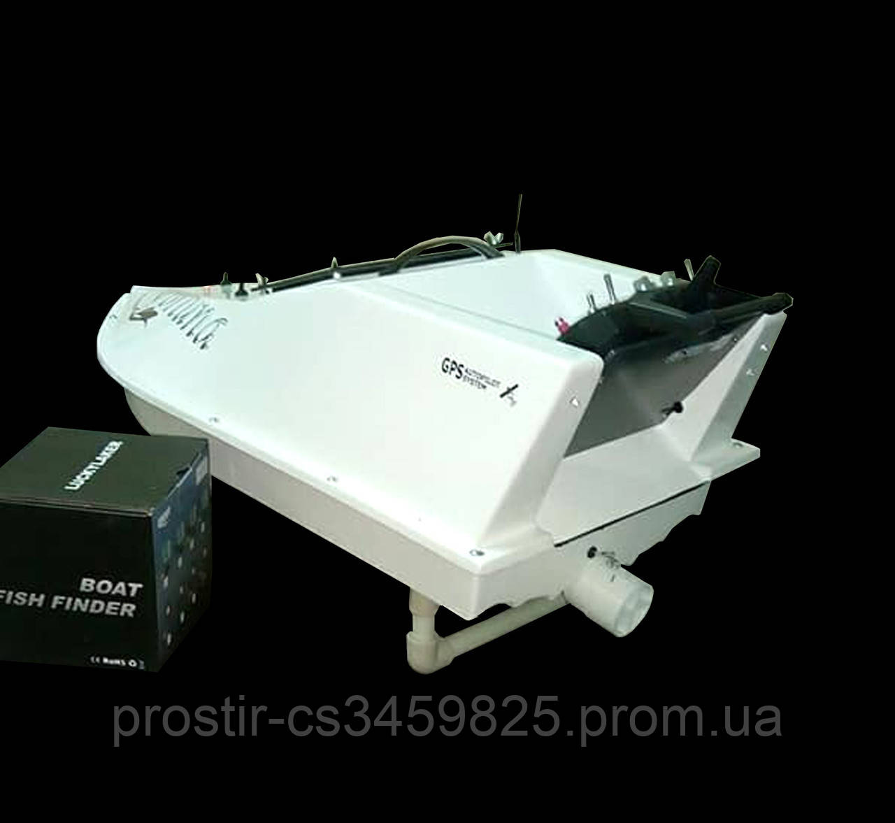 Кораблик для прикормки Фортуна (27000 mAh) с GPS автопилотом maxi - фото 7 - id-p1364076859
