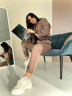 Спортивний жіночий костюм Luxury Cappuccino