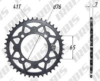 Звезда ведомая 428/41T d=76 -- X-Pit/ X-Ride GNMS08971