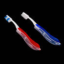 Зубна щітка дорожня складана для походів та туризму жовта, фото 7