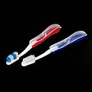 Зубна щітка дорожня складана для походів та туризму жовта, фото 10