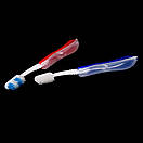 Зубна щітка дорожня складана для походів та туризму жовта, фото 6