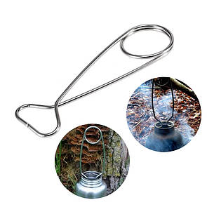 Підвісь для пляшки над вогнем з нержавіючої сталі гачок для казанів.