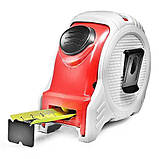 Рулетка 8м x 25мм Stark Polaris c автоматичною фіксацією та без магнітного зацепа (Німеччина), фото 3