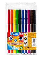 Фломастери Marco Super Washeble 10 кольорів 1690-10, 802122