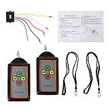 Пульт для лебідки універсальний бездротовий (х2) 12/24 вольт посилений дальнього радіусу дії, фото 2