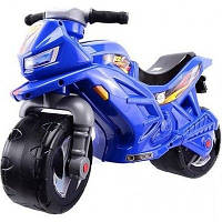 Дитячий біговел мотоцикл-каталка Оріон 501-1B транспорт для дітей толокар-мотоцикл колір синій