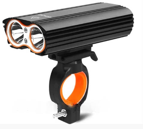 Велосипедна передня фара LR-Y2 T6 (1600Lumen) від USB, велоліхтар West Biking, фото 1