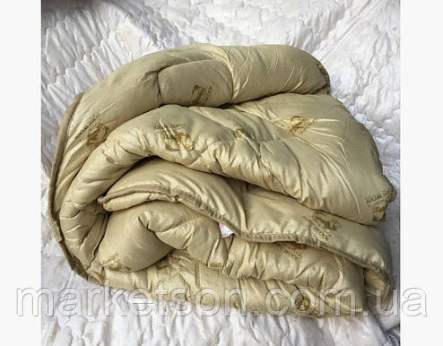 Зимова тепла ковдра з овечої вовни. 175*210. Мікрофібра., фото 1