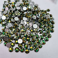 Стрази Lux ss16 Emerald AB (4.0 mm) 100шт