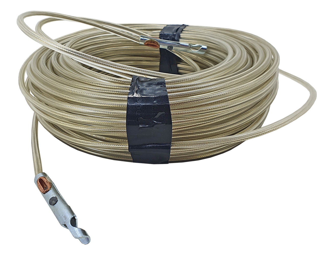 Трос пломбировочный таможенный в оплетке (6 мм) с наконечниками 38 ...