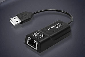Мережева карта USB перехідник Lan ЮСБ 2.0 100 Мбіт/с RJ45 інтернет