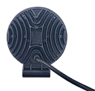 LED кругла фара 27W, 9 ламп, вузький промінь 10/6000K 30V, фото 4