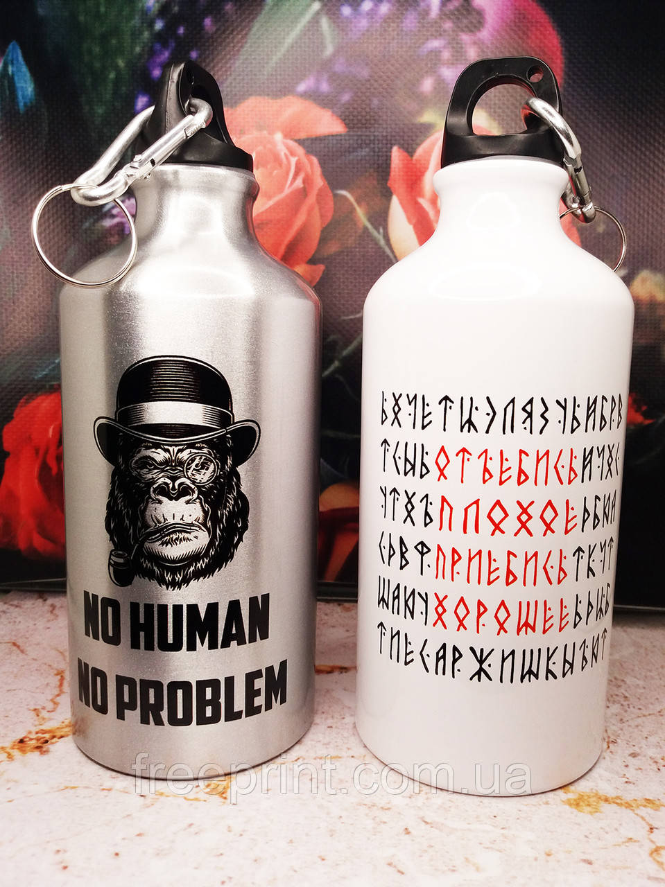 Спортивні фляжки з індивідуальним друком, фото 1