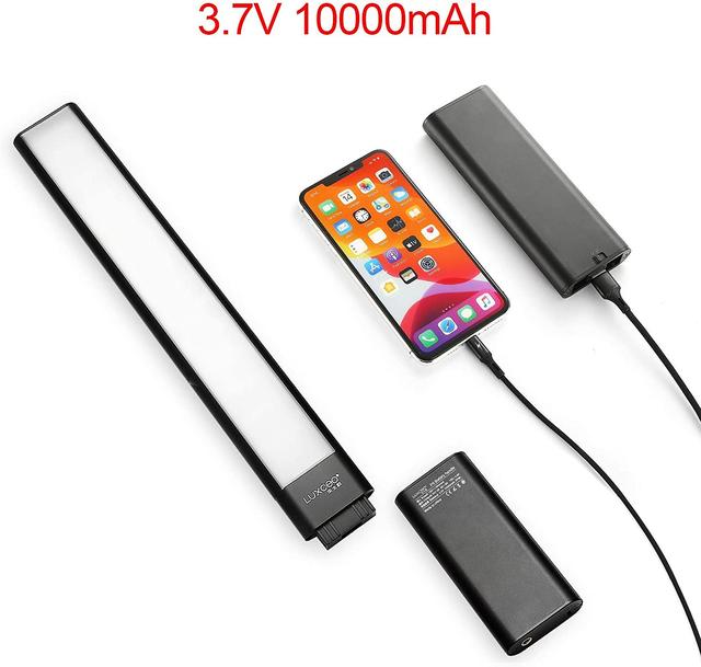 Портативная светодиодная RGB лампа LUXCEO, возможность работы как PowerBank PowerBank