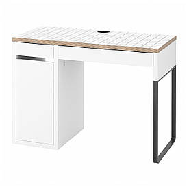 IKEA MICKE Письмовий стіл, білий / антрацит (104.898.39)