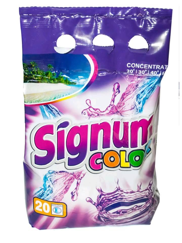 Пральний порошок для кольорових тканин Signum 1.5 кг