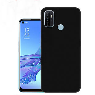 Чохол Silicone Case Full для Oppo A53 Black