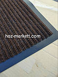 Килимок 90 х 150 см коричневий брудозахисний кілім, фото 4