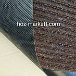Килимок 90 х 150 см коричневий брудозахисний кілім, фото 7