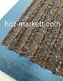 Килимок 90 х 150 см коричневий брудозахисний кілім, фото 8