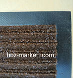 Килимок 90 х 150 см коричневий брудозахисний кілім, фото 9