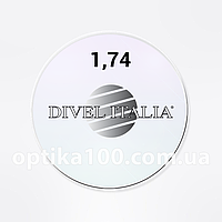 Линза для очков Divel Italia 1,74 Silken