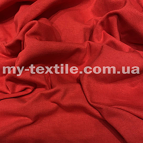 Кулір бавовна 140 gsm ширина 200 см Червоний