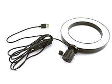 Світлодіодна кільцева LED лампа 16см USB, фото 4