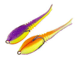 Поролонова рибка Профмонтаж Dancing Fish 3.5" reverse tail col.807