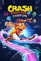 Постер плакат "Crash Bandicoot 4 (Поездка)" 61x91.5см (ps-002597)