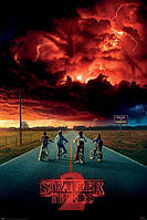 Постер плакат "Очень Странные Дела (Ловец Разума) / Stranger Things (Mind Flayer)" 61x91.5см (ps-002593)