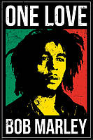 Постер плакат "Боб Марлі (Одна Любов) / Bob Marley (One Love)" 61x91.5см (ps-002592)