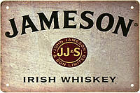 Металева табличка / постер "Джемесон / Jameson (Irish Whiskey)" 30x20см (ms-002473)