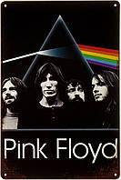 Металева табличка / постер "Pink Floyd (Prism)" 20x30см (ms-002274)
