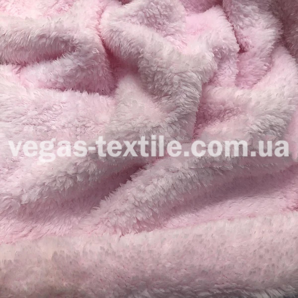 Махра двостороння Світло Рожева Туреччина ширина 180 см., фото 1