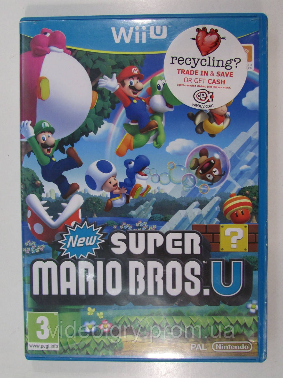 New Super Mario Bros.U (Wii U) PAL (EUR) БВ