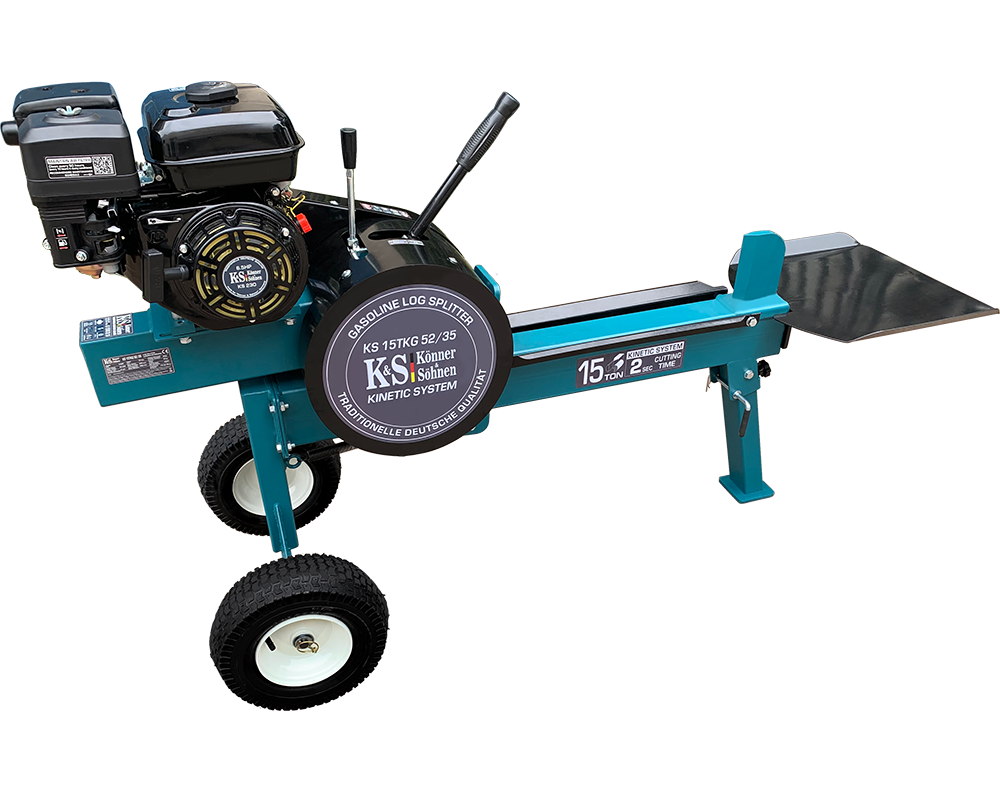 Дровокол бензиновий кінетичний Konner&Sohnen KS 15TKG 52/35 (6.5 к.с., 15 т), фото 1