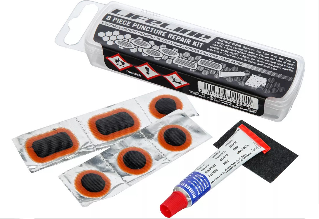 Ремкомплект LifeLine 8 Piece Puncture Repair Kit